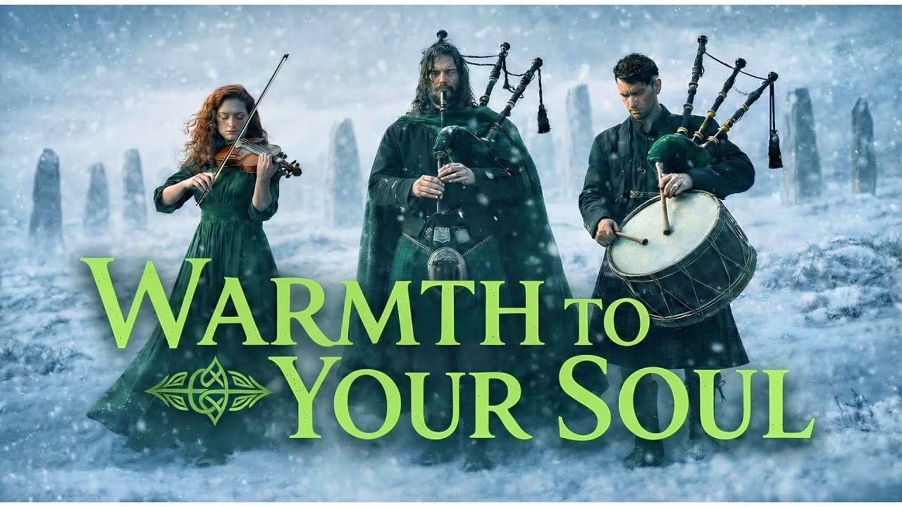This Celtic Music Will Bring Warmth to Your Soul in the Winter Silence | Comforting Irish Folk