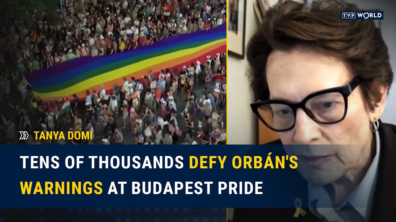 Budapest Pride Goes Ahead Despite Government Ban & Warnings | Tanya Domi
