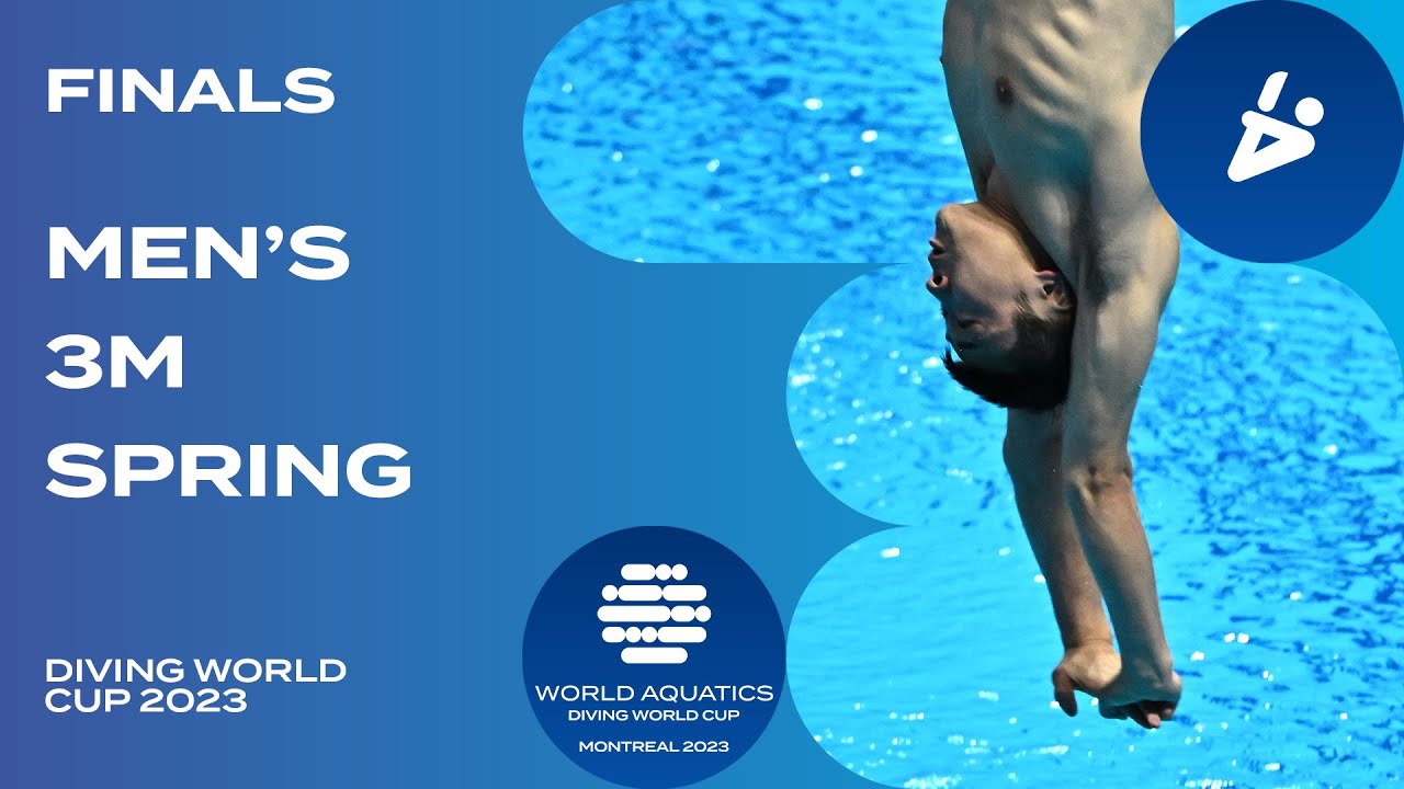 LIVE Men's 3m Springboard Final | Diving World Cup 2023 Montreal Highlights