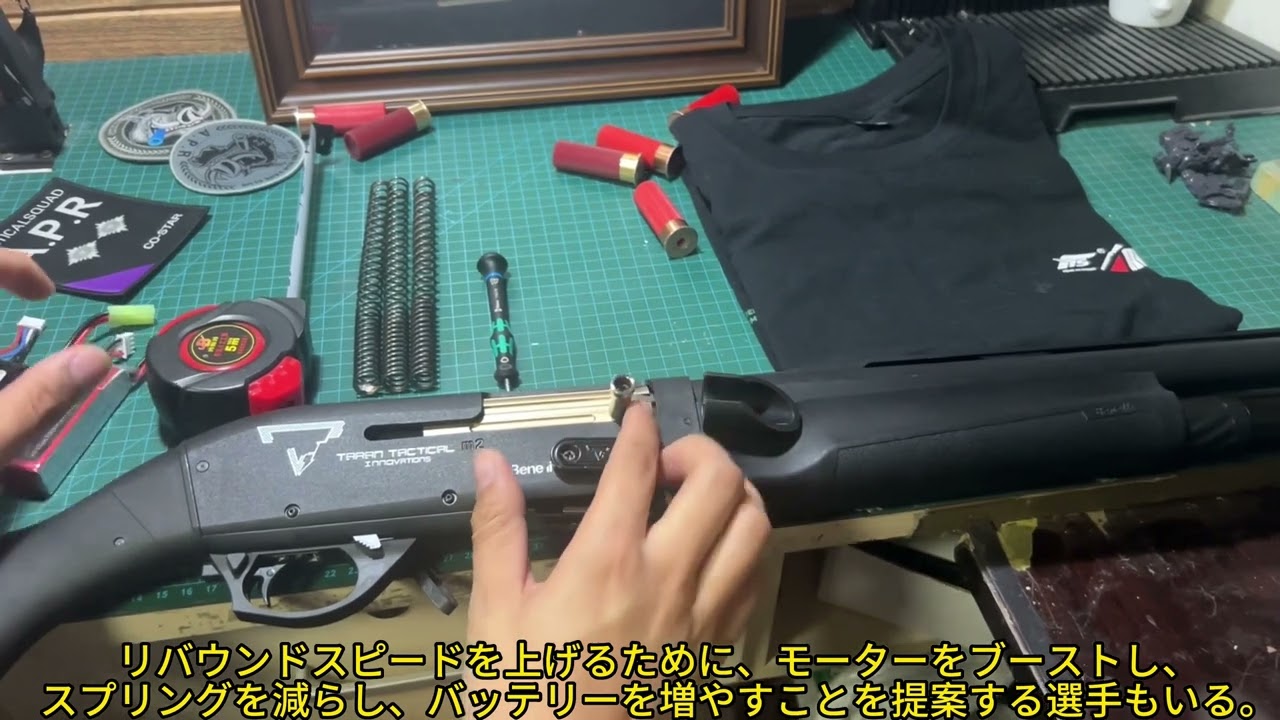 M2 TTI BENELLI  シェルエジェクション電動ブローバック 排莢式 ショットガンタイプ