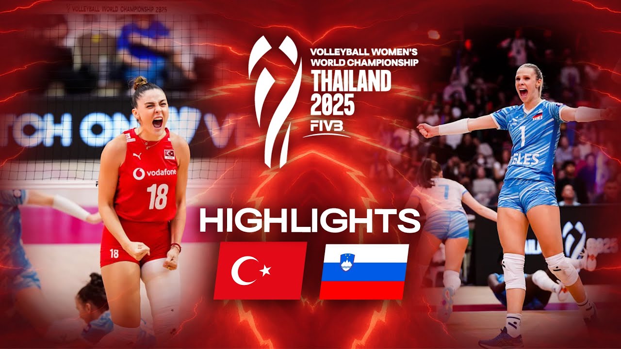 Türkiye 🇹🇷 vs. Slovenia 🇸🇮 - Highlights | Women's World Championships 2025