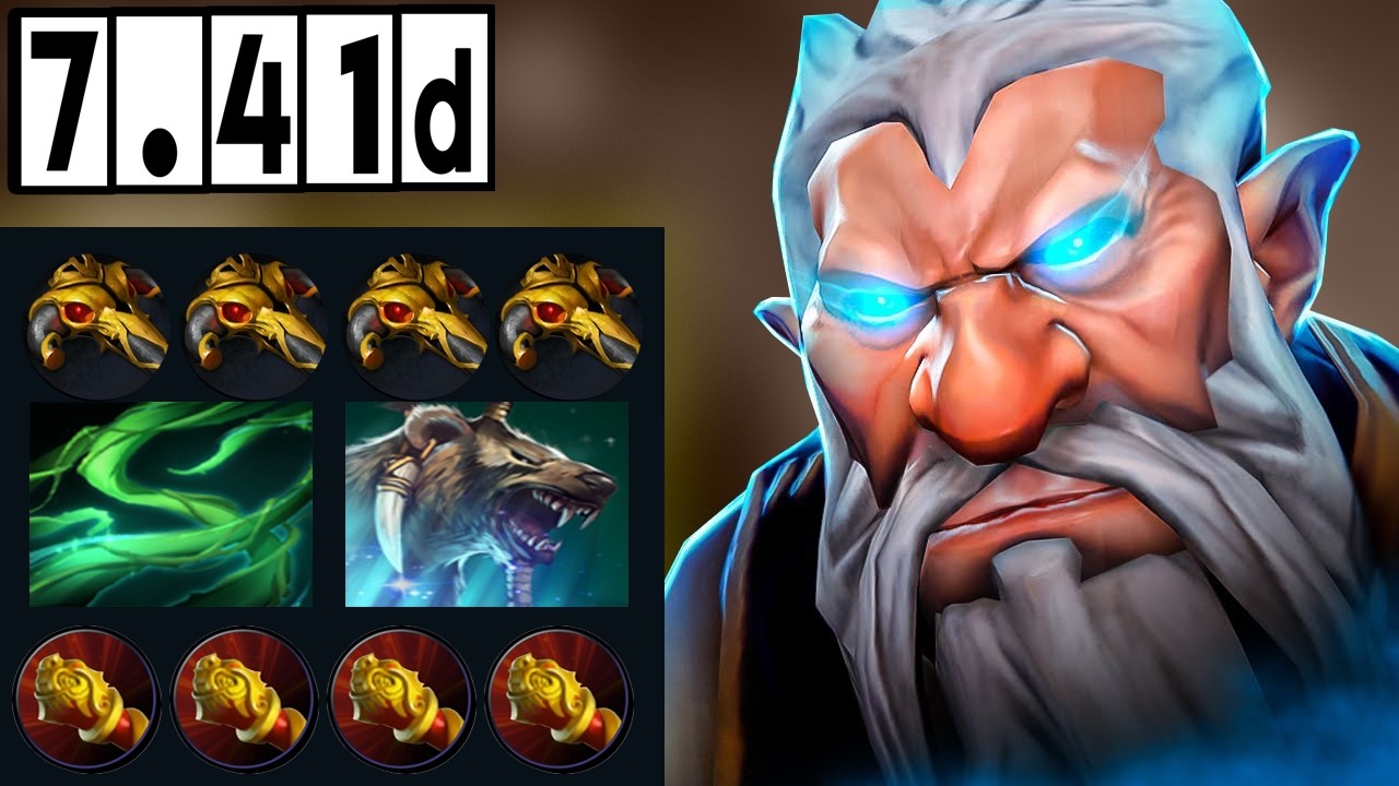 Lone Druid - In The New Patch! [Full Match Gameplay Dota 2] 7.41d