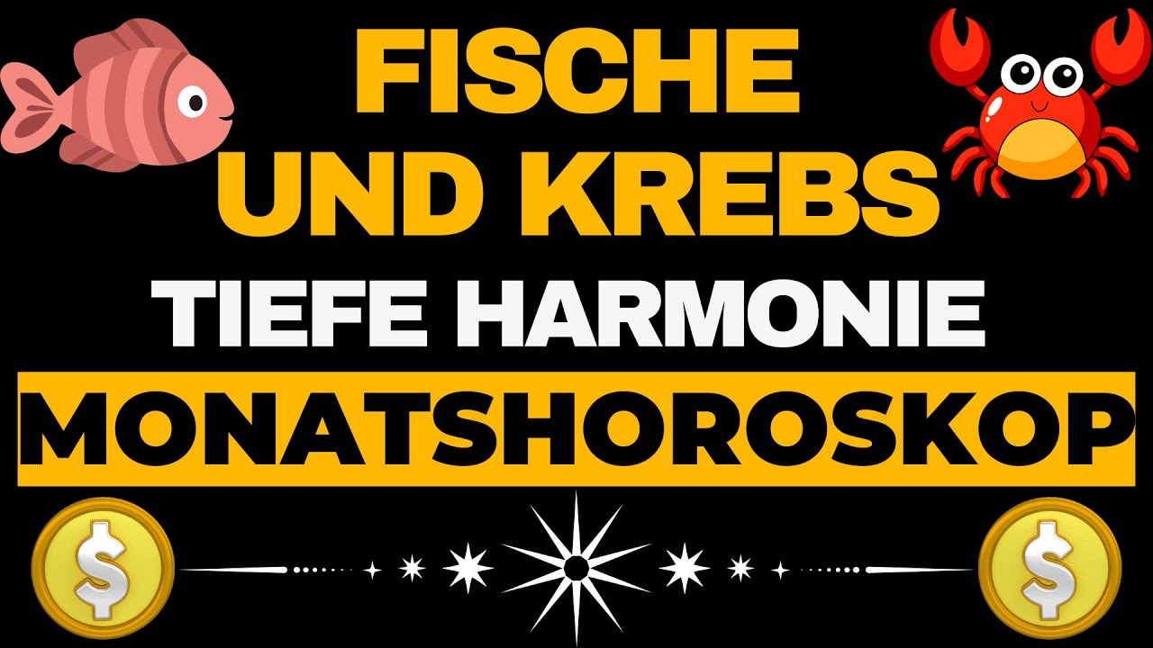 Fische und Krebs Harmonie - Partnerschaft und tiefe emotionale Verbindung