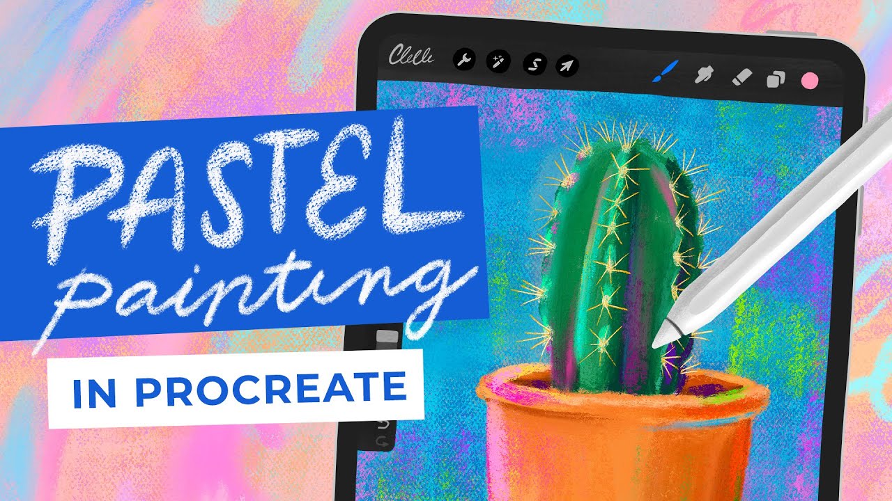 Pastel Painting in Procreate // using the NEW Artist's Pastel brushes