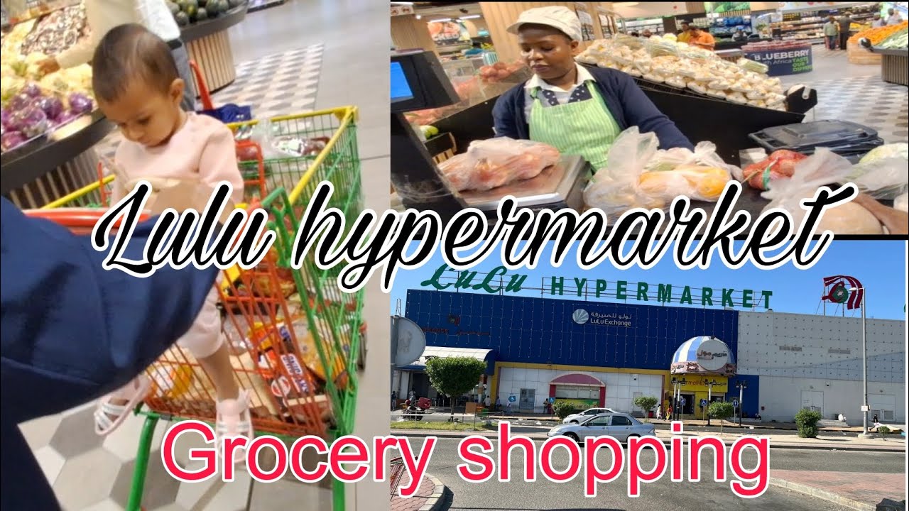 Kuwait ke LuLu hypermarket se ki Grocery shopping 🛍 🛒| Indian in kuwait market #RubiAlivlogs#kuwait