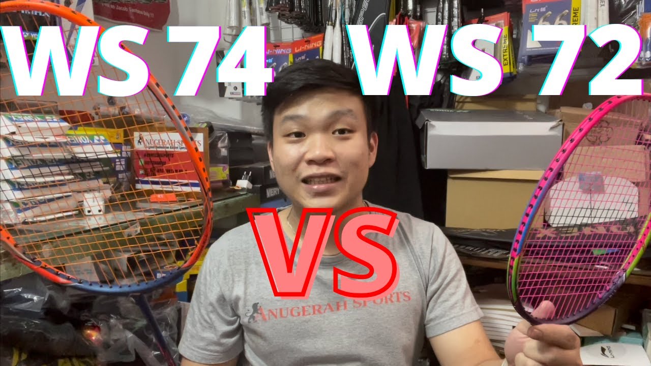 WINDSTORM 74 VS WINDSTORM 72 ;Raket Ringan LI-NING TERLARIS
