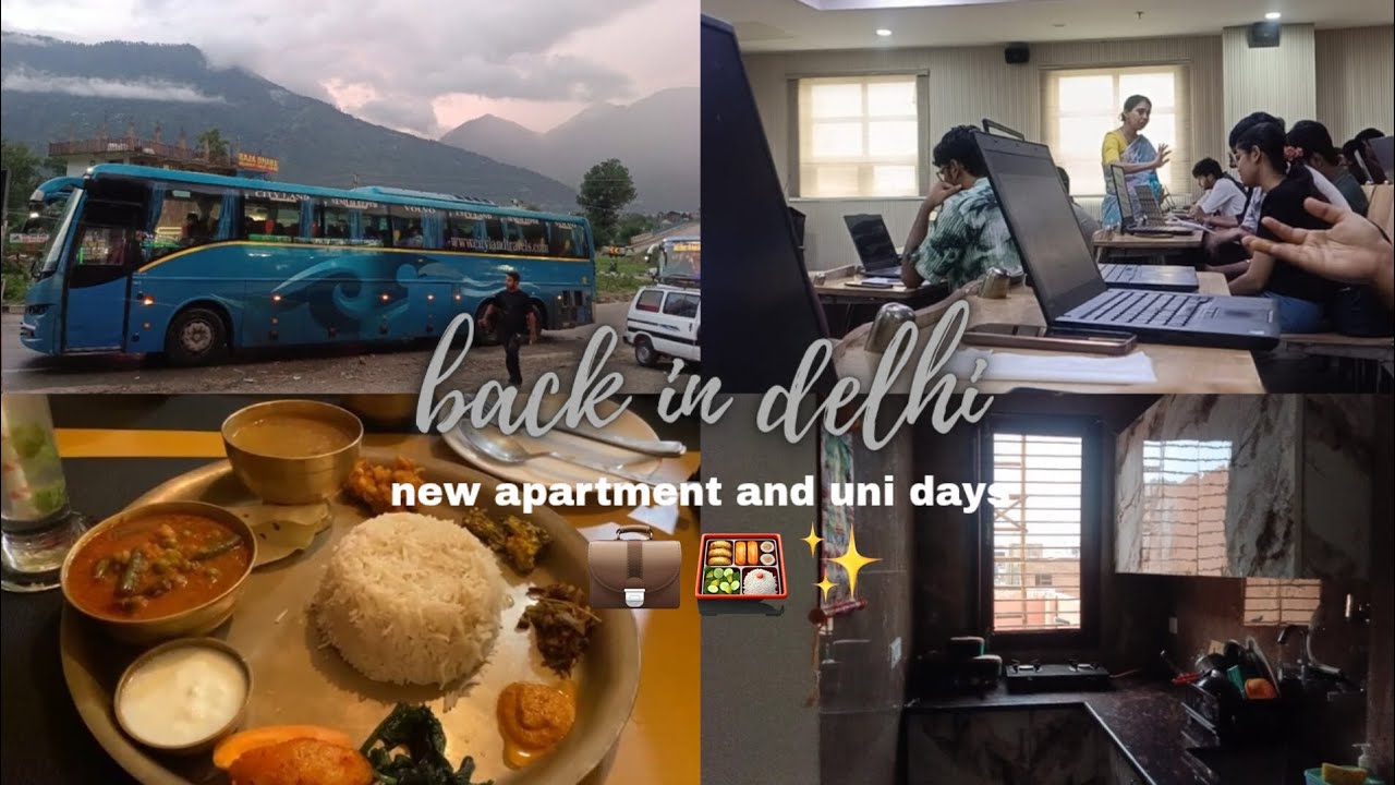 back in delhi 🍍 | new apartment, unpacking, cooking & uni days | Tsering Palmo