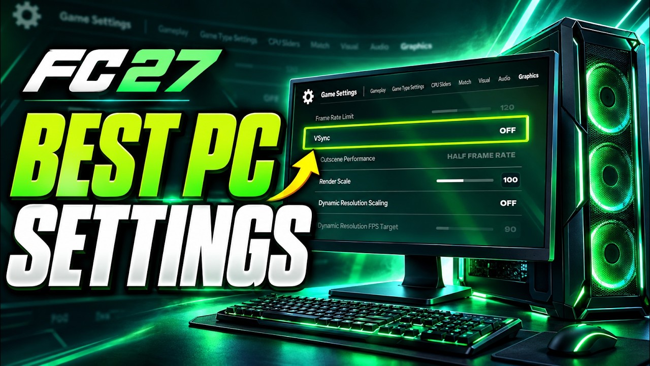 FC 27 на ПК &mdash; лучшие настройки графики и Nvidia для 300 FPS и минимальной задержки!