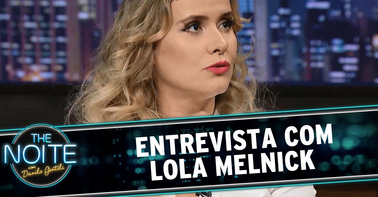 The Noite (10/12/14) - Entrevista  Lola Melnick