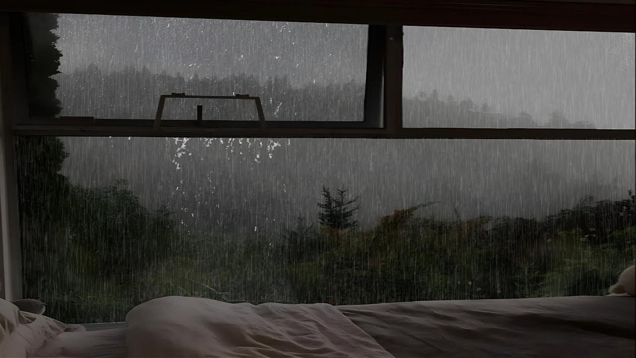 Peaceful Rain Sounds by the Window