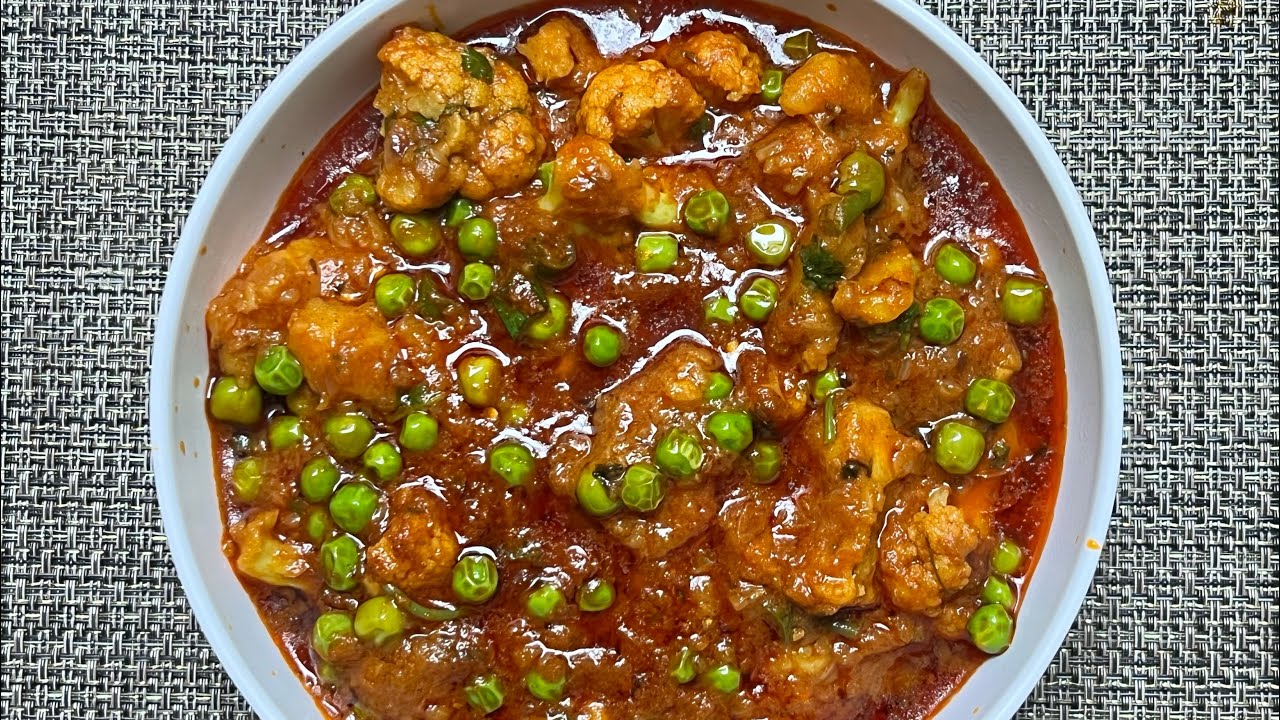Gobi Aloo Matar Ki Sabji | Winters Recipe | Cauliflower Peas And Potato Gravy