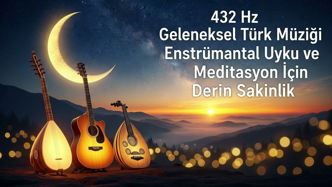 432 Hz Geleneksel Türk Müziği Enstrümantal | Uyku ve Meditasyon İçin Derin Sakinlik