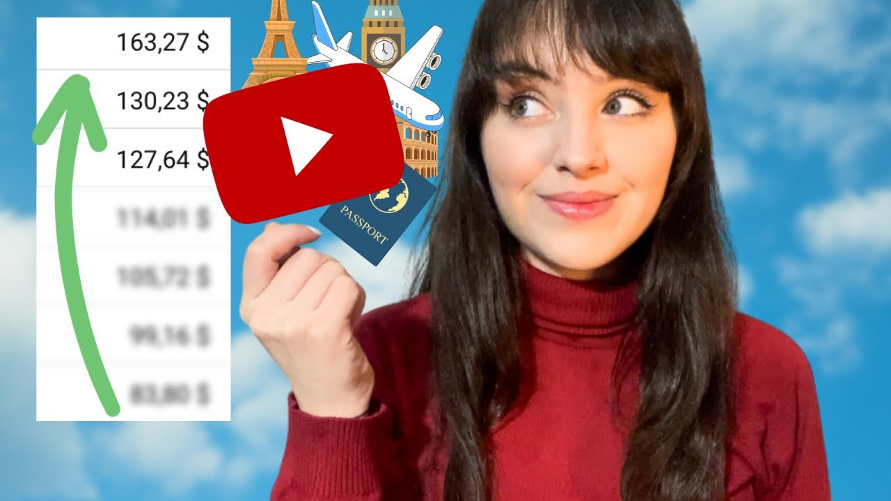 🤑¿CUÁNTO GANÓ en YOUTUBE?🔥¿Vivo viajando?✈️🧳
