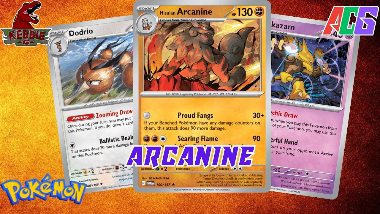 Arcanine & Alakazam | Pokemon TCG Live | Standard Gameplay | Phantasmal Flames | Best Meta Decks