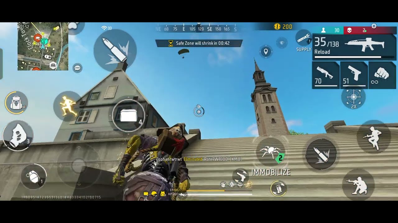 FREE FIRE GAMEPLAY ❤️