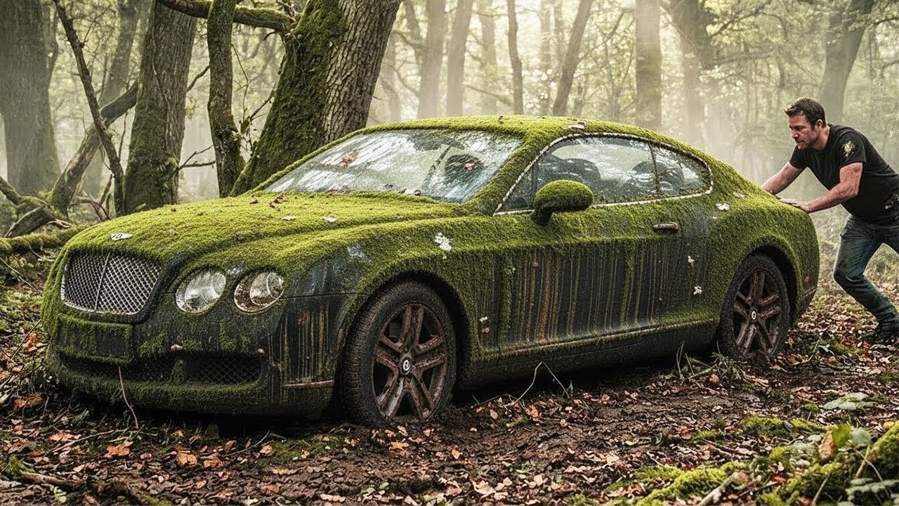 Restoring a $500,000 Bentley Continental GT Found Abandoned in the Forest! (FULL RESTORATION)