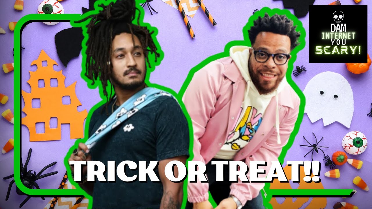 TRICK OR TREAT! 👻 🎃 on DIYS w/Malcolm Barrett and Courtney Bee