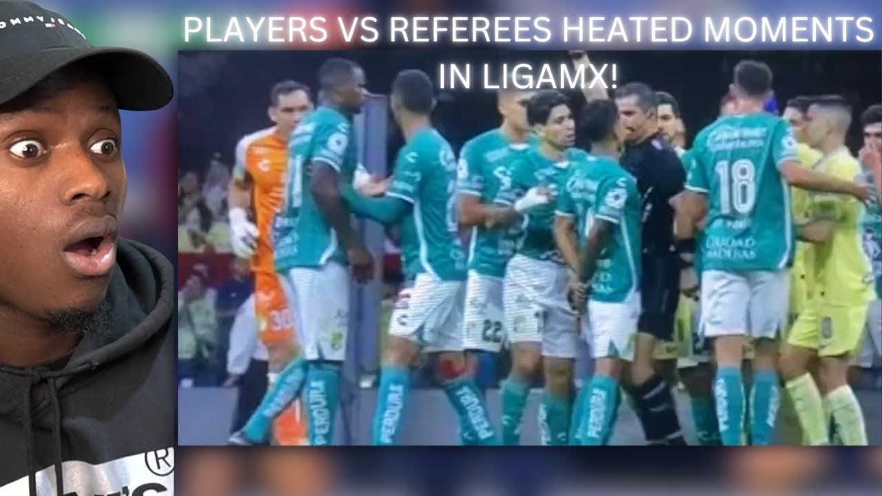 🇬🇧BRIT REACT TO - Players vs. Referees - Crazy Moments in Mexican Soccer - Liga MX