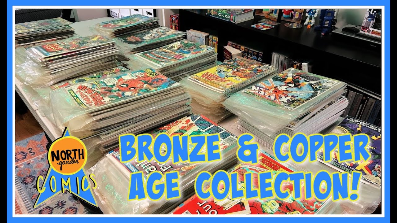 COMIC BOOK TIME CAPSULE: THIS COLLECTION HAS BEEN IN STORAGE TUBS FOR 30 YEARS!