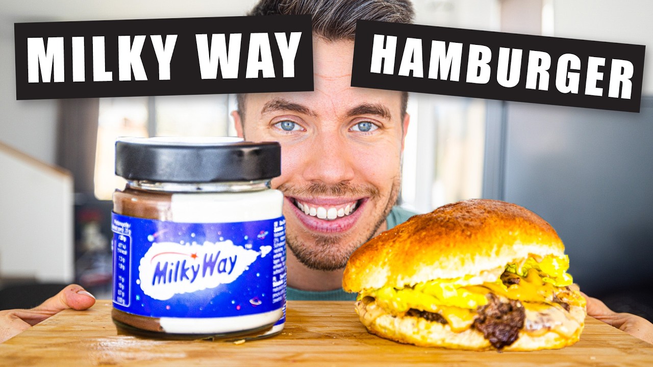 Elkészítettem a LEGFURCSÁBB HAMBURGER recepteket!