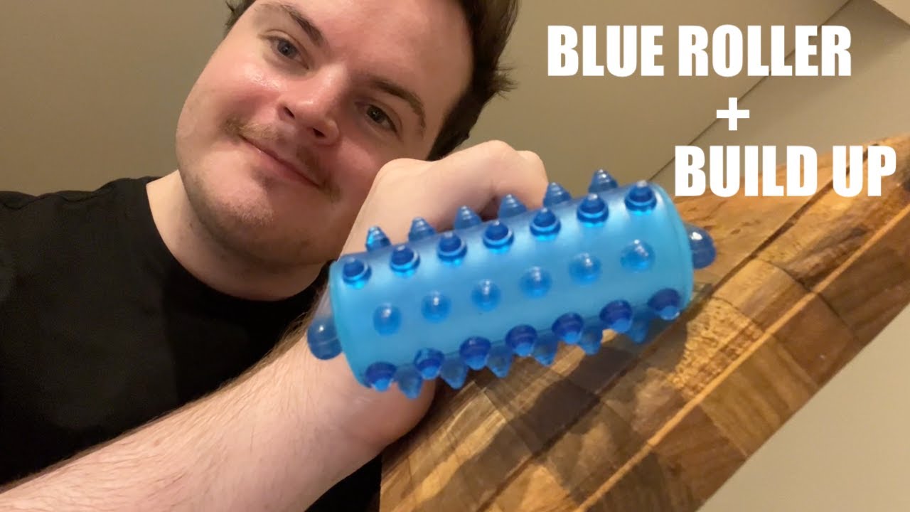 ASMR FAST & AGGRESSIVE BLUE ROLLER ON MULTIPLE SURFACES + BUILD UP