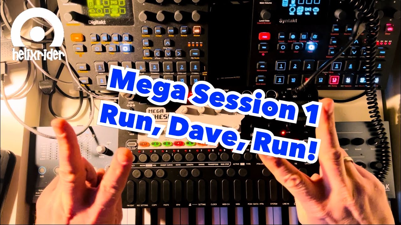 Run, Dave, Run! - Sonicware Liven MEGA SYNTHESIS