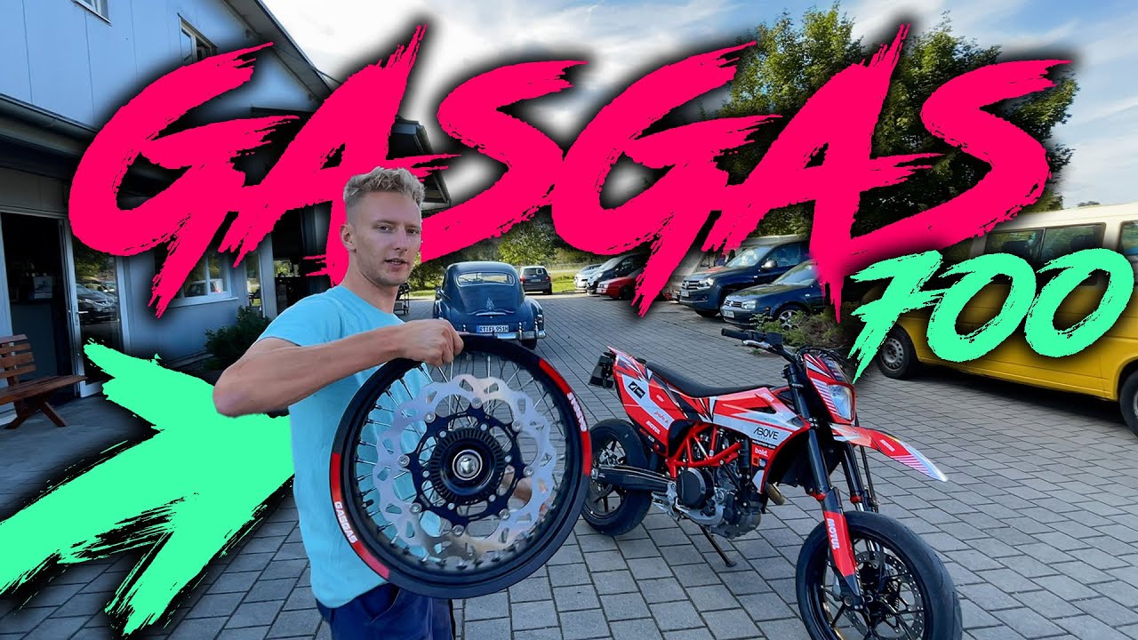 ENDLICH ist sie fertig GasGas 700