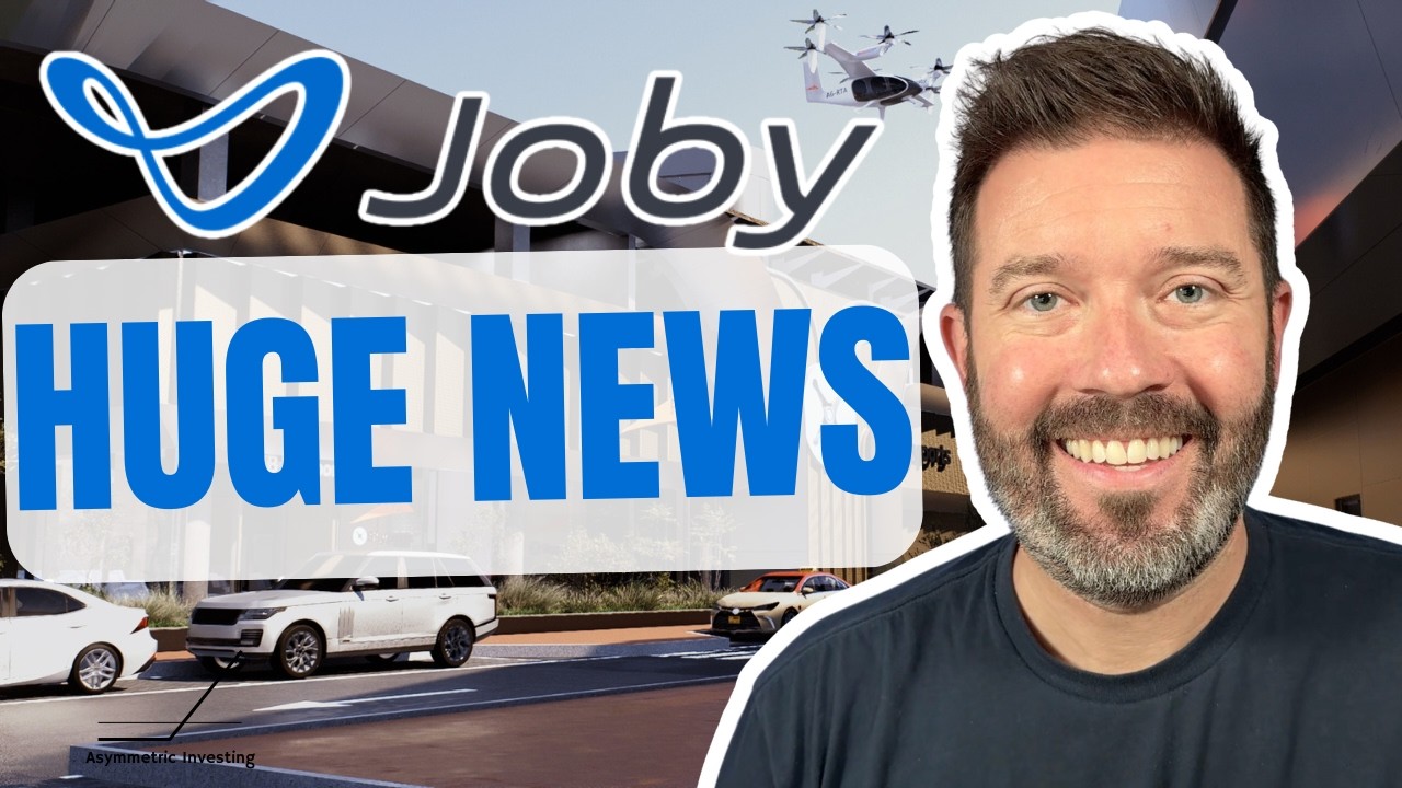 Why Joby Stock Dropped 8%! And Why It's GOOD News Long-Term