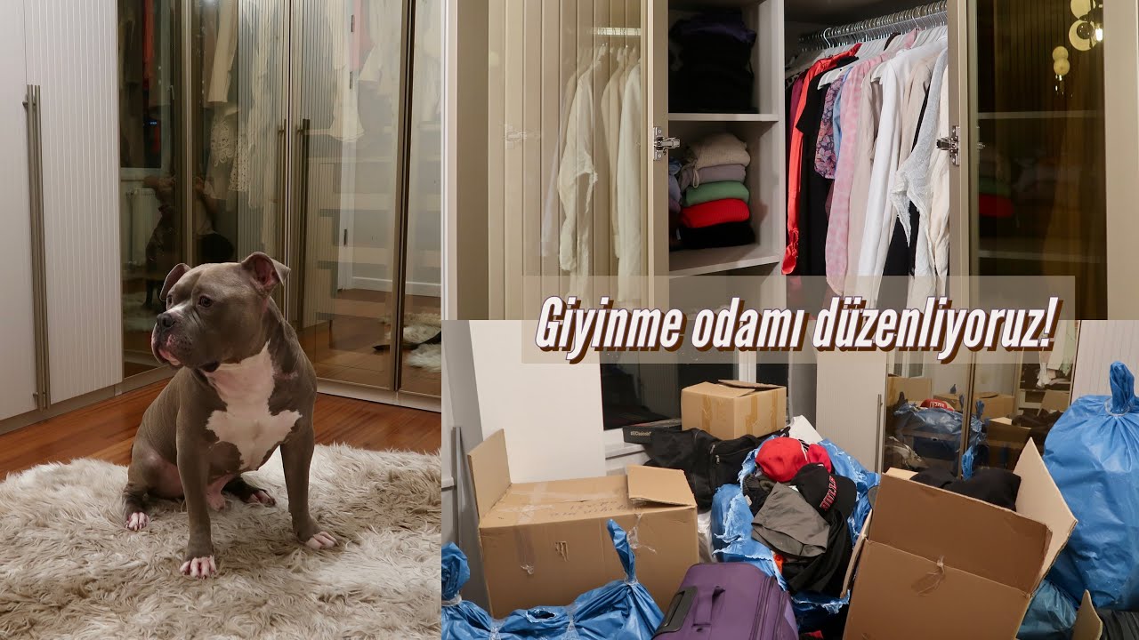 GİYİNME ODAMIZI DÜZENLİYORUZ! ❤️