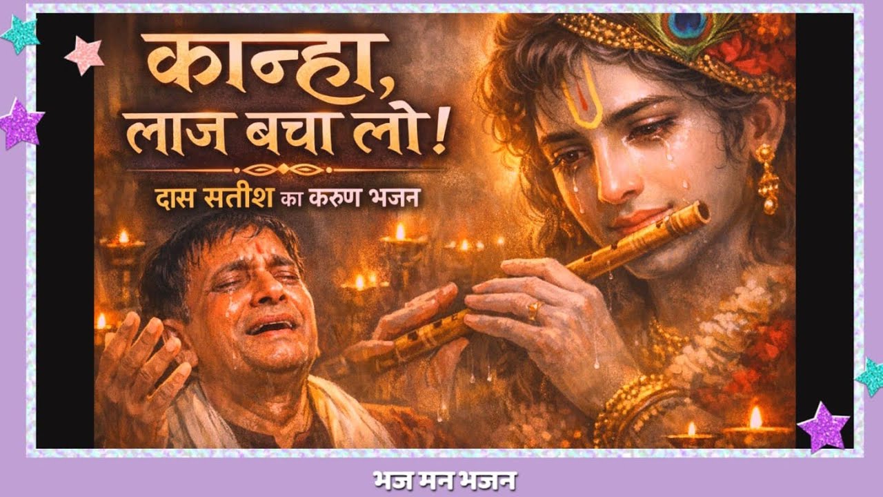 कान्हा लाज बचा लो।एक करुण भजन।।भज मन भजन@BHAJMANBHAJAN 