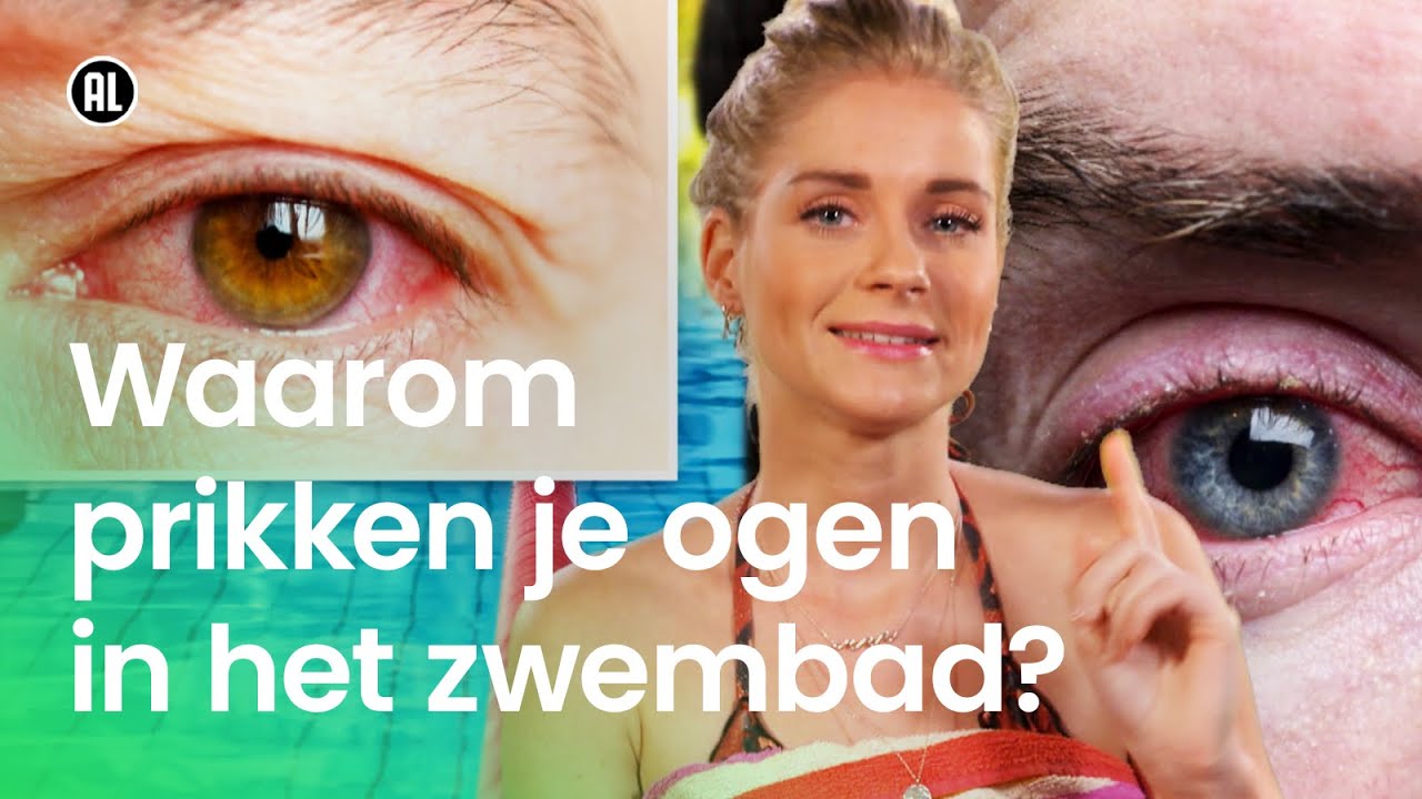 Waarom prikken je ogen in het zwembad? | Waarom? Daarom!