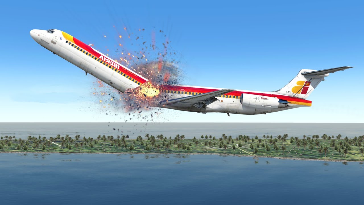 🔴LIVE MD-80 Touchdown Disaster | Plane Spotting | X-PLANE 11