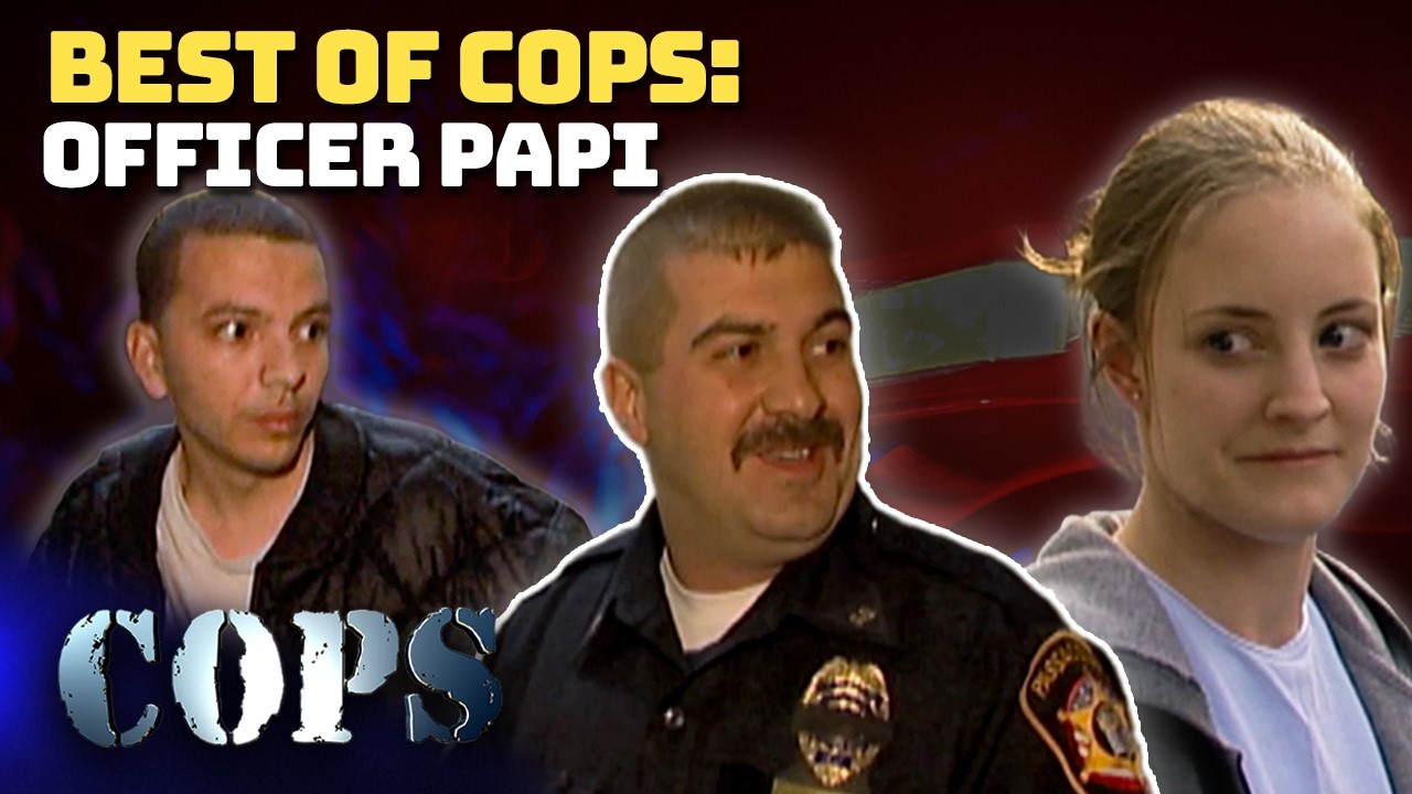 Best of COPS Officer Papi (Officer Damiano) | Best Moments Compilation | Part 1 | COPS TV SHOW