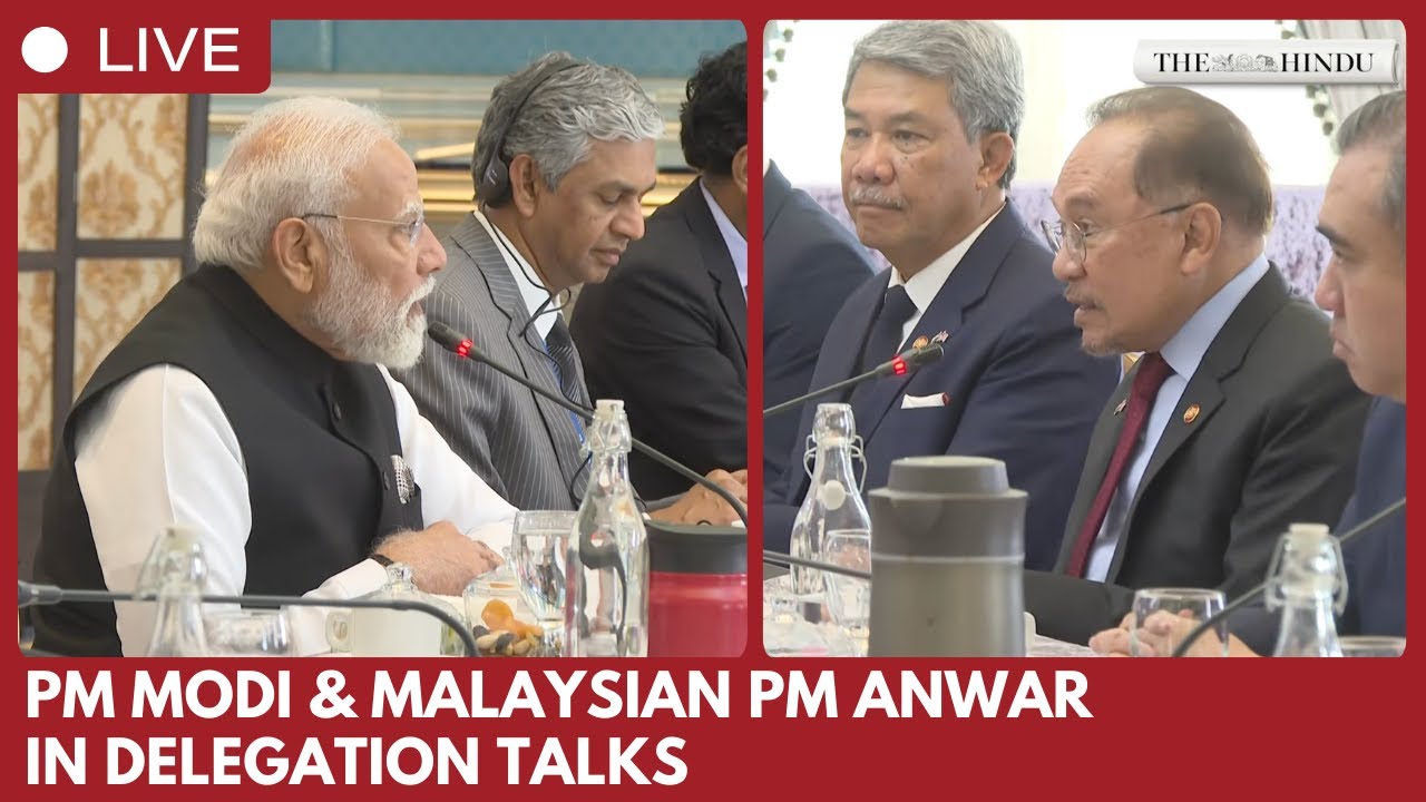PM Modi holds delegation-level talks with Malaysian PM Anwar Ibrahim in Kuala Lumpur