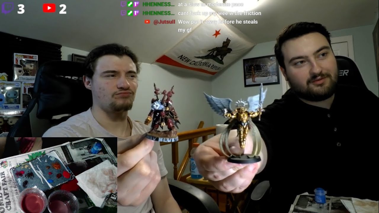 🚨FINESSING MY FIRST FIGURE🚨WARHAMMER 40K BUILDING PT.2🚨