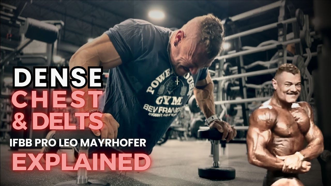Видеоблог о наращивании мышечной массы груди и плеч и подготовке к Classic Pro Show