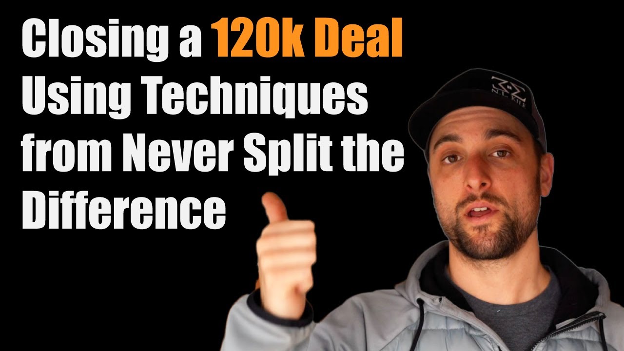 Sales Technique: Labeling and Mirroring from Never Split the Difference