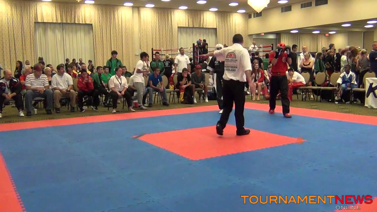 Frankie Smith vs Reslan Amir Bou Light Contact -65kg Final at WKA World Championships 2012