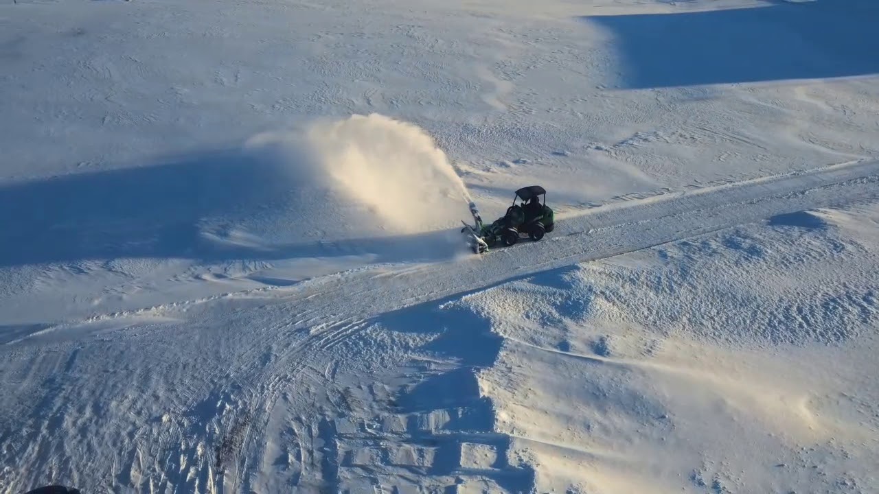 Avant 640 snow blower 1500 in iceland