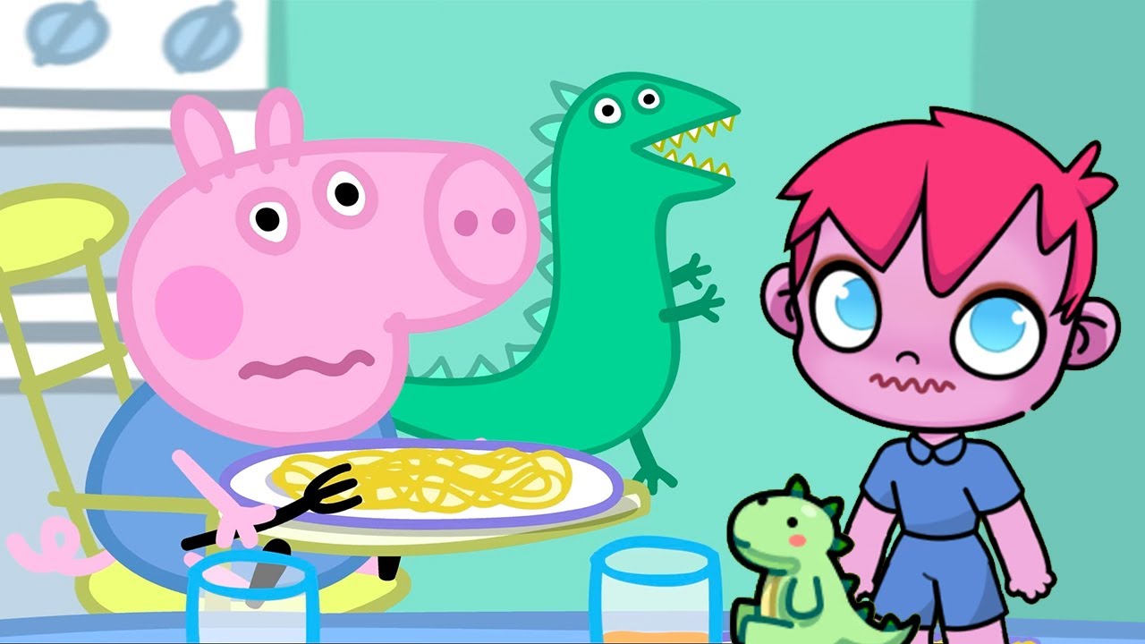 George's Dinosaur is LOST! 🦕 Peppa Pig in Avatar World (S1S2)