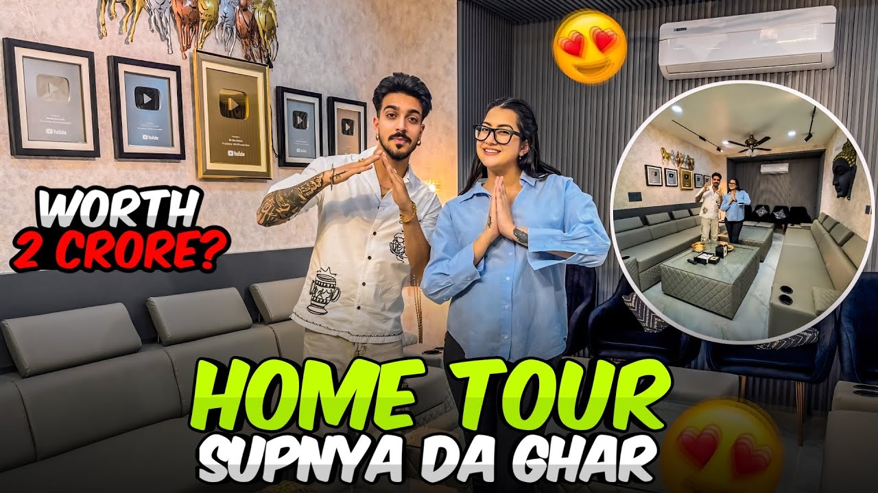 🥰NEW HOME TOUR😍 | 🥺SUPNYA DA GHAR 🏠 | MR MRS NARULA