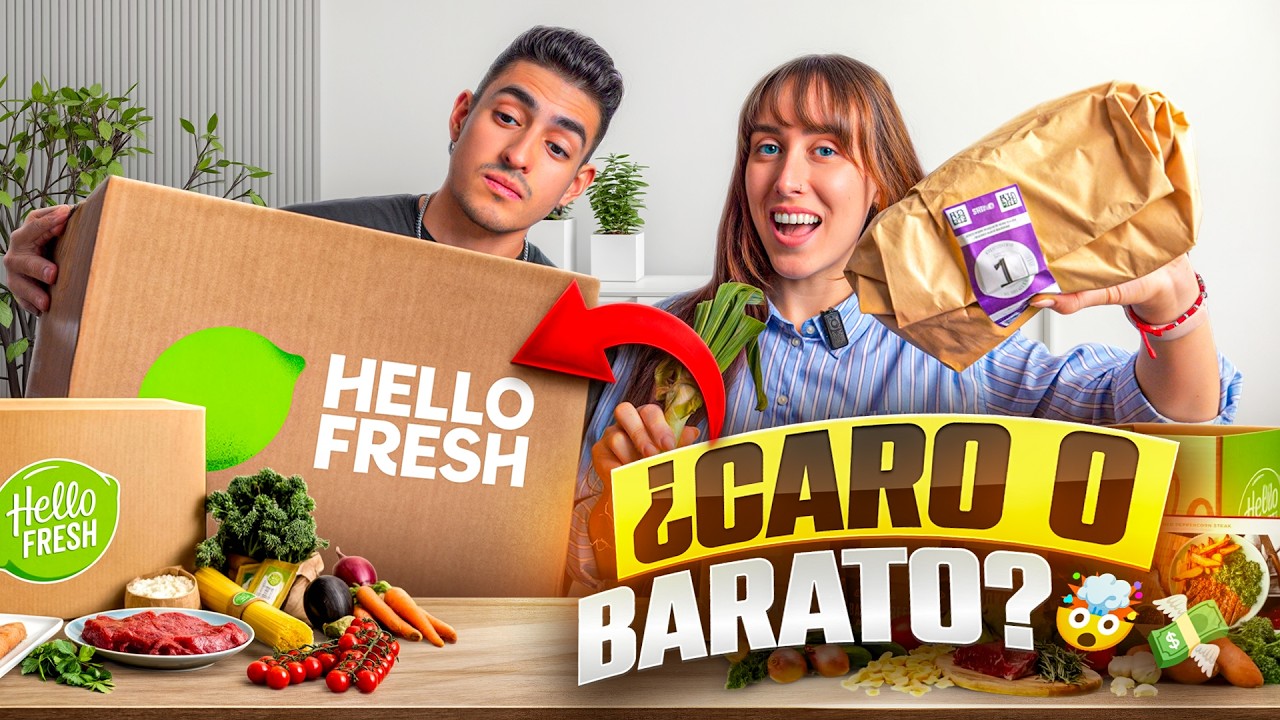 Probamos 5 RECETAS de HELLOFRESH 🍝🥩 ¿Realmente merece la pena o puro marketing? 🤔 (NO es promo)