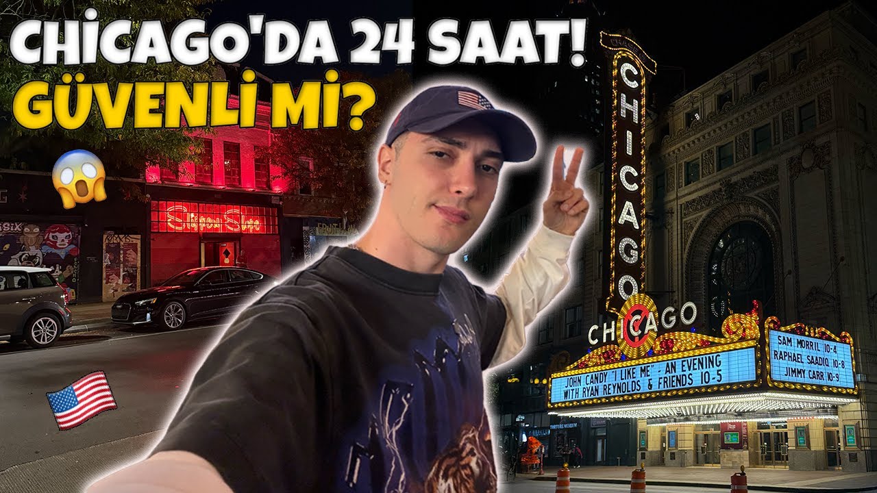 ŞİKAGO GEZİSİ! Amerika Vlog, Şikago'da Bir Günüm, Chicago Vlog, Gezilecek Yerler, Şikago'da Yaşam!