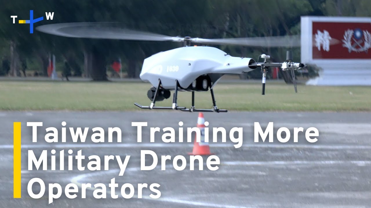 Tainan Drone Training Center Shows Off Military Preparedness, Arms Production｜TaiwanPlus News