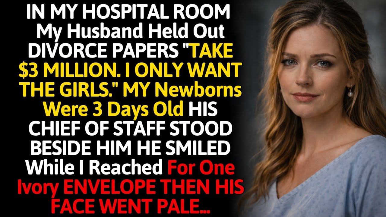 Three Days After Surgery, My Husband Said “Just Sign It” — By Evening, I Realized Why