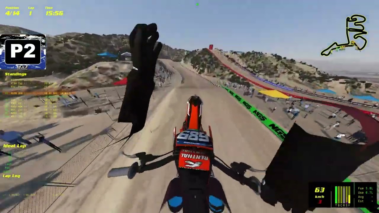 Fun race Unity sur le célèbre Glen Helen - 250 sx-f - Mxbike