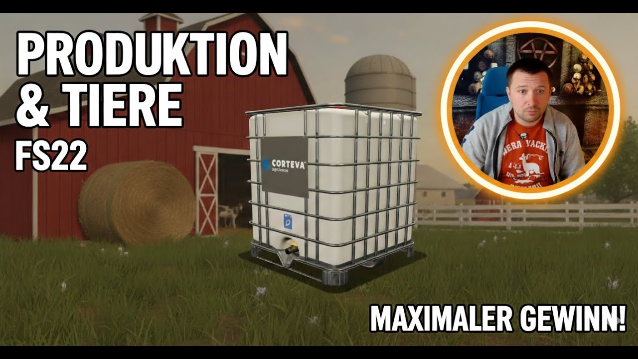153. Folge im Projekt Amerikanisches Farmland (LS22) Tiere und Produktionen versorgen