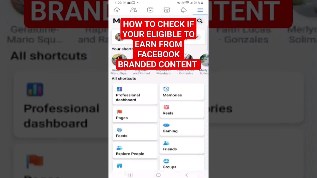Зарабатывайте на брендированном контенте Facebook #facebookmonetizationupdate #fbreelsmonetizatio...