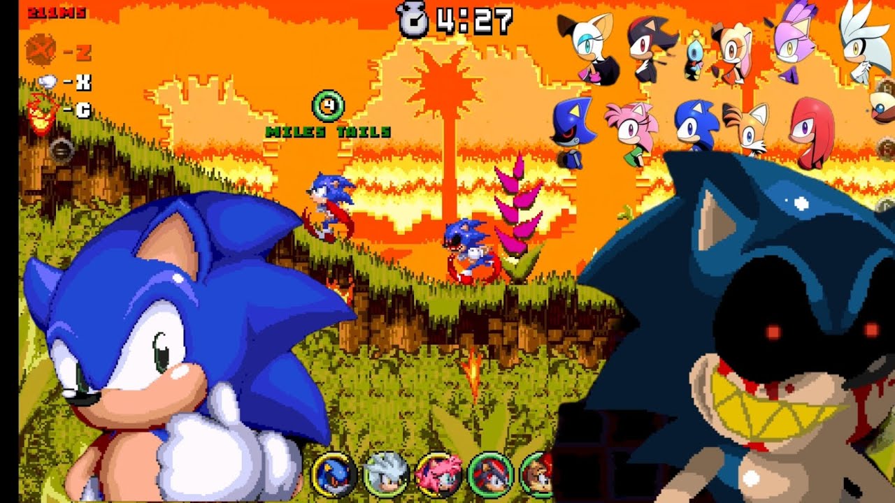 Sonic survives shark dimension chaos confronting yourself
