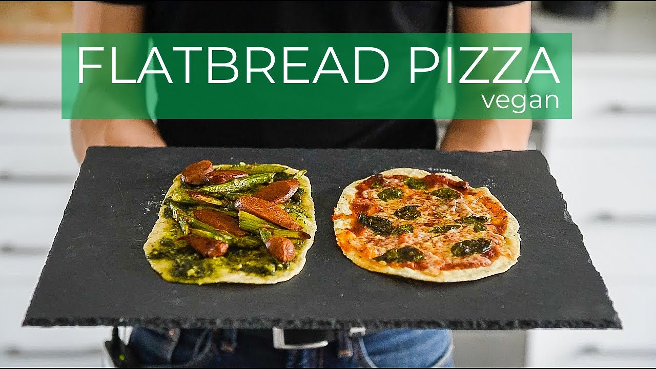 How to make Flatbread Pizza AT HOME | COOKING IN QUARANTINE